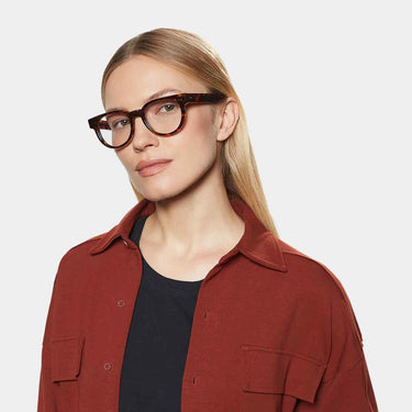 eyeglasses palm eco spotted havana optical sustainable tbd eyewear made in Italy