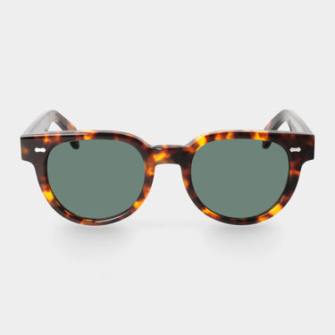 sunglasses palm eco spotted havana bottle green Italian design