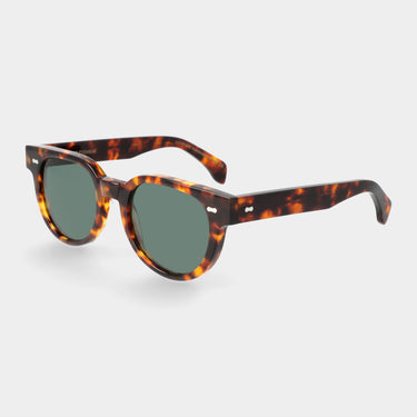 sunglasses palm eco spotted havana bottle green handcrafted in Italy with sustainable materials