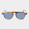 sunglasses panama eco spotted havana blue sustainable tbd eyewear front handcrafted in Italy
