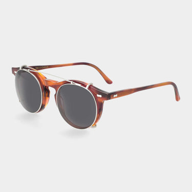 sunglasses pleat eco havana grey sustainable tbd eyewear total handcrafted in Italy