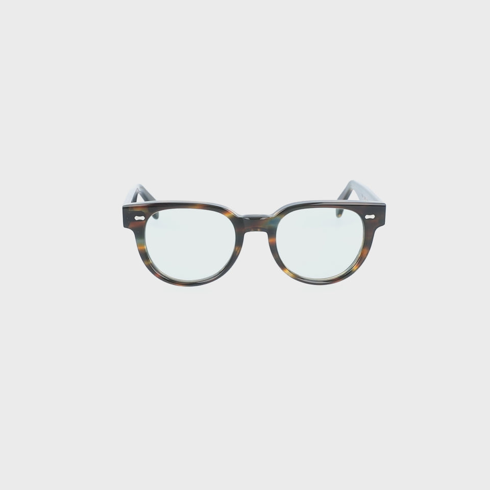 sunglasses palm river light green Italian design