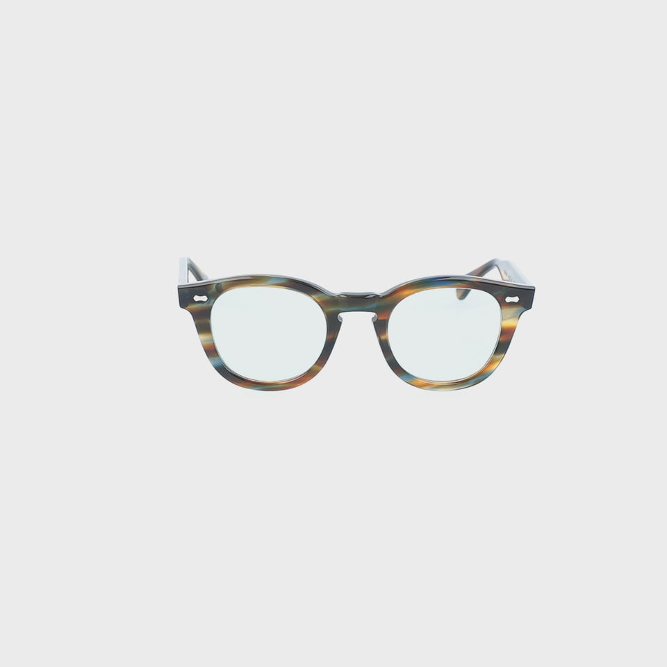 sunglasses donegal river light green handcrafted in Italy 