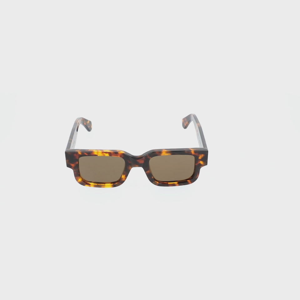 sunglasses silk eco spotted havana tobacco handcrafted in Italy with sustainable materials