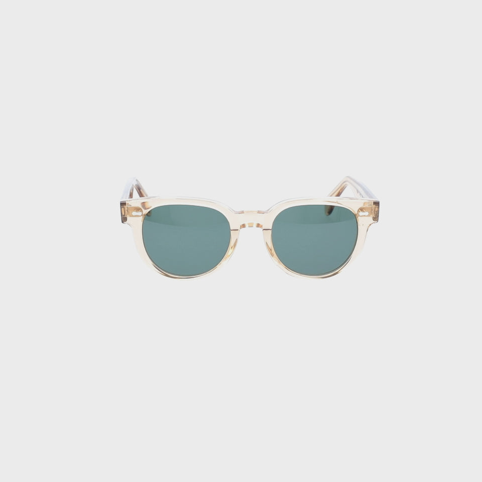 sunglasses palm eco champagne bottle green Italian design