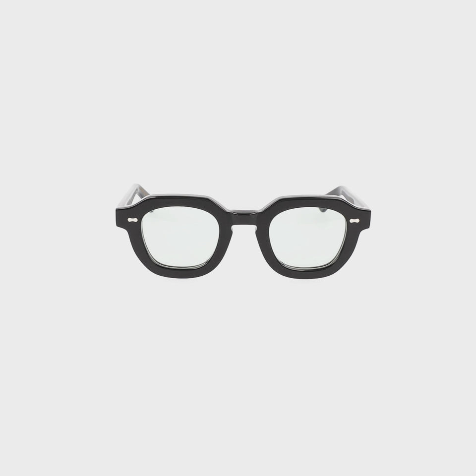 sunglasses juta eco black light green handcrafted in Italy with sustainable materials