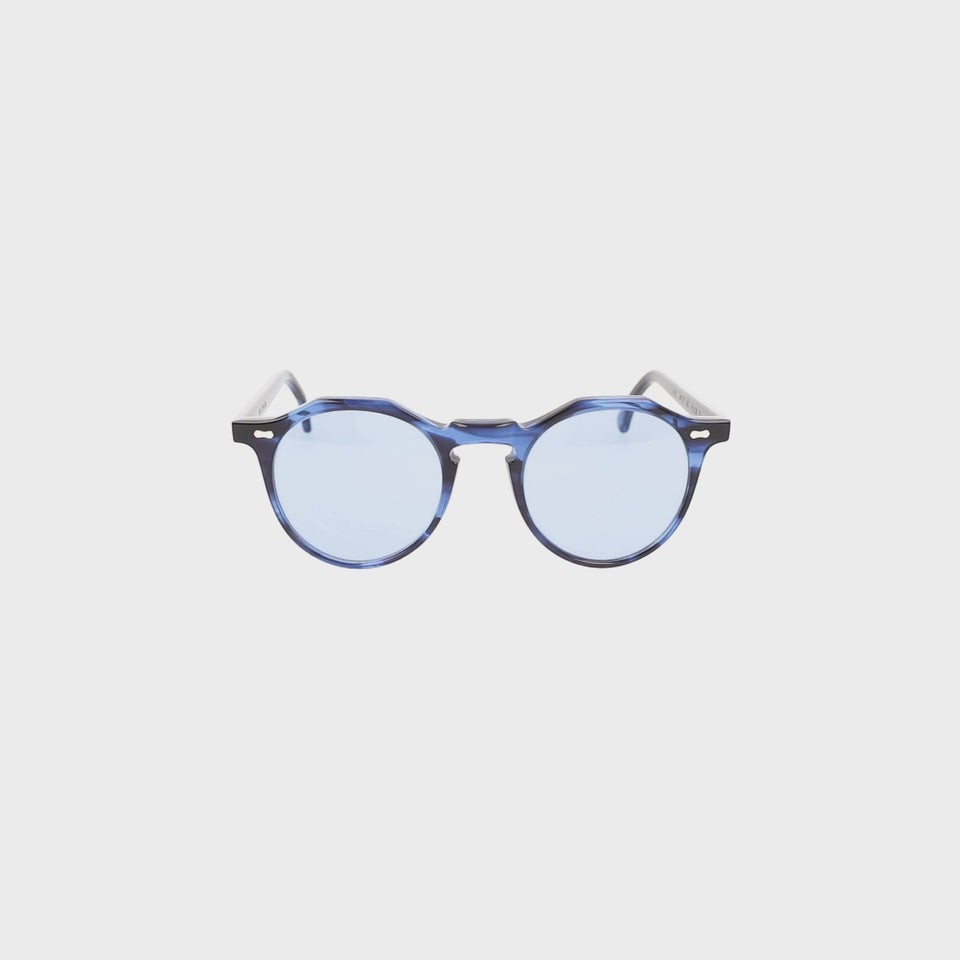 sunglasses lapel ocean blue made in Italy
