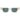 raso eco crystal bottle green Italian design