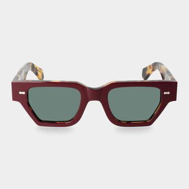 sunglasses raso plum bottle green Italian design
