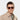 sunglasses cord eco black red handcrafted in Italy with sustainable materials