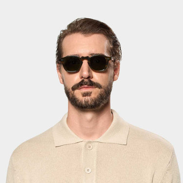 sunglasses cord eco river bottle green sustainable front tbd eyewear man made in Italy