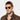 sunglasses cord golden havana bottle green Italian design
