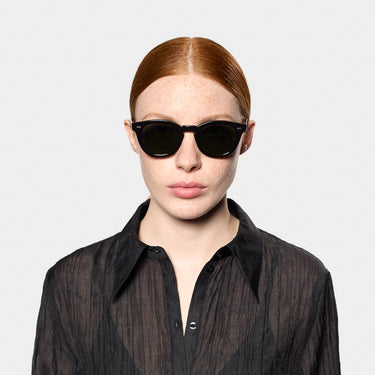 sunglasses donegal eco black bottle green sustainable handcrafted in Italy
