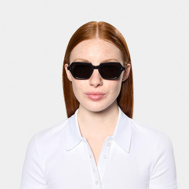 sunglasses oak eco black grey handcrafted in Italy 