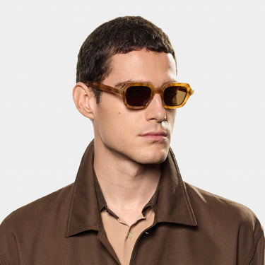 sunglasses oak golden havana tobacco Italian design