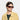 sunglasses silk eco black red handcrafted in Italy 