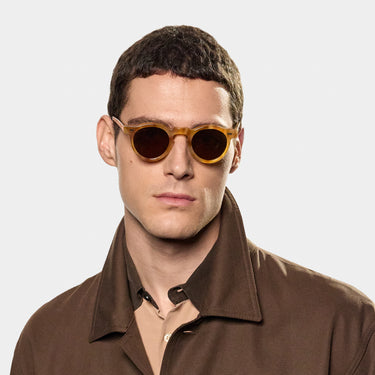 sunglasses welt golden havana tobacco Italian design