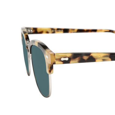 sunglasses tartan light tortoise bottle green Italian design