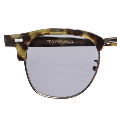 sunglasses tartan green tortoise grey Italian design