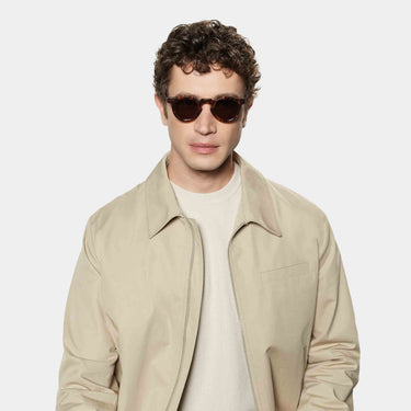 sunglasses welt eco spotted havana bottle green sustainable tbd eyewear man handcrafted in Italy