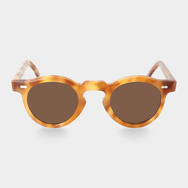 sunglasses welt golden havana tobacco handcrafted in Italy 