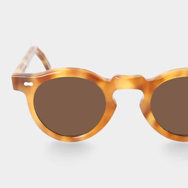 sunglasses welt golden havana tobacco handcrafted in Italy 