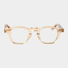 eyeglasses cord eco champagne optical sustainable tbd eyewear front handcrafted in Italy
