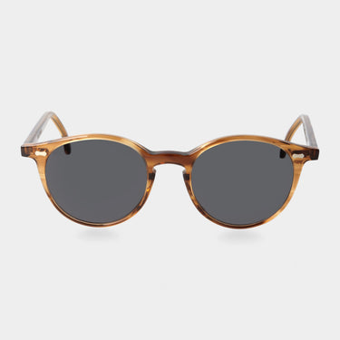 sunglasses cran earth bio gradient grey sustainable tbd eyewear front handcrafted in Italy