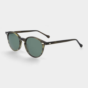 sunglasses cran eco green bottle green sustainable tbd eyewear total handcrafted in Italy