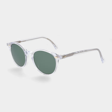 sunglasses cran eco transparent bottle green sustainable tbd eyewear total made in Italy