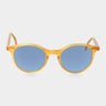sunglasses cran honey blue tbd eyewear front made in Italy
