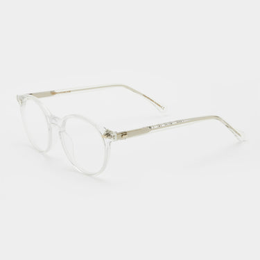 eyeglasses cran transparent optical tbd eyewear total handcrafted in Italy