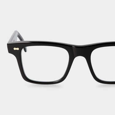eyeglasses denim eco black optical sustainable tbd eyewear lens handcrafted in Italy