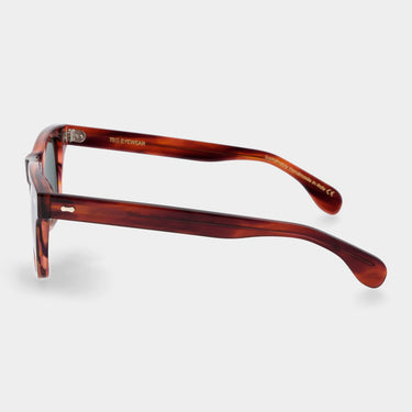 sunglasses denim eco havana bottle green sustainable tbd eyewear lateral made in Italy