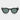 sunglasses donegal eco black bottle green sustainable tbd eyewear front handcrafted in Italy