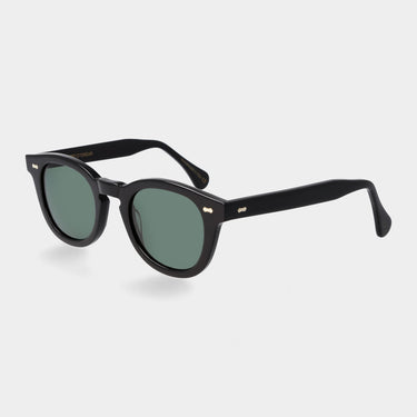 sunglasses donegal eco black bottle green sustainable tbd eyewear total handcrafted in Italy