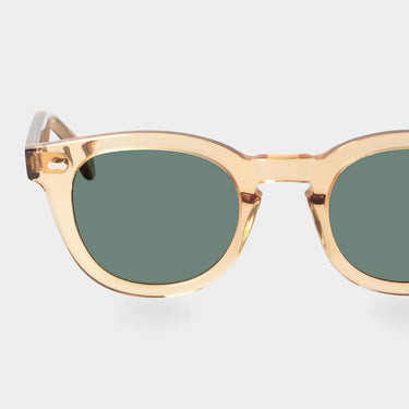 sunglasses donegal eco champagne bottle green sustainable tbd eyewear lens handcrafted in Italy