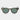 sunglasses donegal eco green bottle green sustainable tbd eyewear front handcrafted in Italy