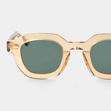 sunglasses juta eco champagne bottle green sustainable tbd eyewear lens handcrafted in Italy