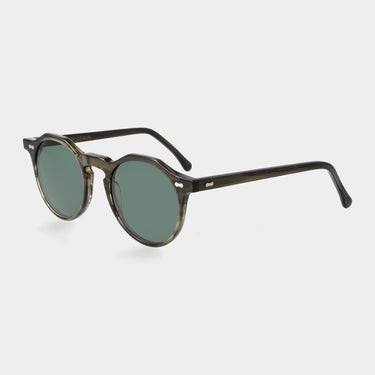 sunglasses lapel eco green bottle green sustainable tbd eyewear total handcrafted in Italy