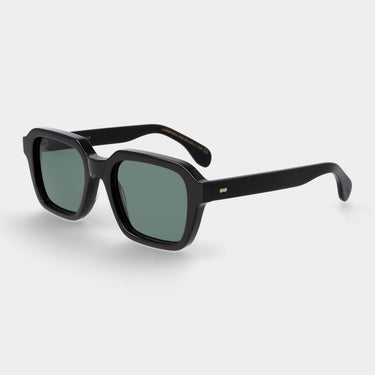 sunglasses lino eco black bottle green sustainable tbd eyewear total handcrafted in Italy