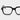 eyeglasses lino eco black optical sustainable tbd eyewear lens handcrafted in Italy