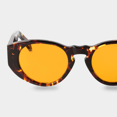 sunglasses madras eco dark havana orange sustainable tbd eyewear lens handcrafted in Italy