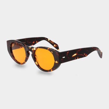 sunglasses madras eco dark havana orange sustainable tbd eyewear total6 handcrafted in Italy