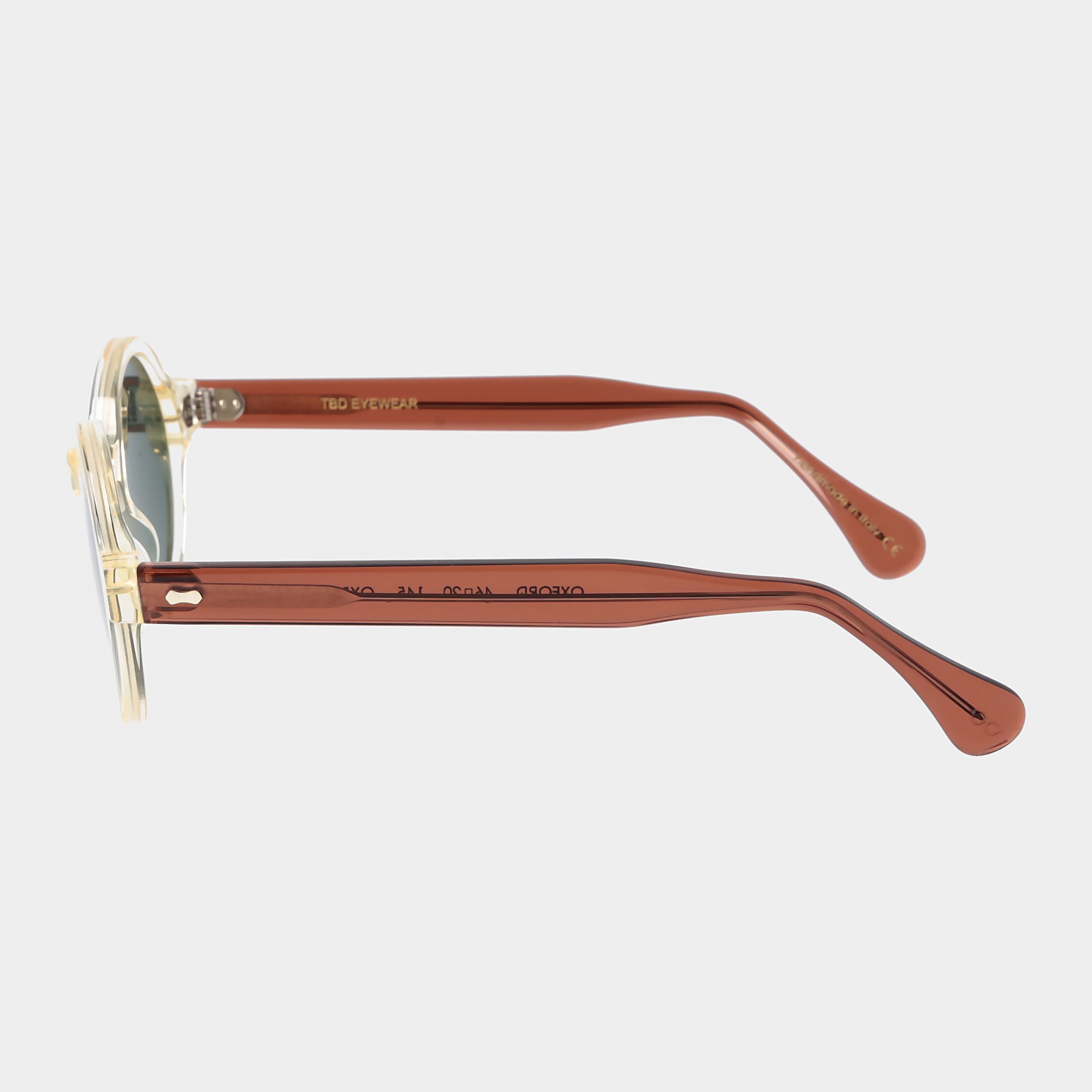 Vintage two tone brown sunglasses: Oxford | TBD Eyewear