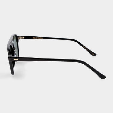 sunglasses panama eco balck bottle green sustainable tbd eyewear lateral made in Italy