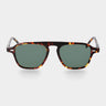 sunglasses panama eco dark havana bottle green sustainable tbd eyewear front made in Italy