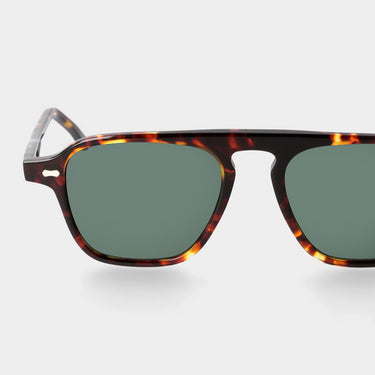 sunglasses panama eco dark havana bottle green sustainable tbd eyewear lens handcrafted in Italy