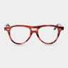 eyeglasses piquet eco havana optical sustainable tbd eyewear front handcrafted in Italy