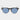 sunglasses pleat black silver blue tbd eyewear front handcrafted in Italy
